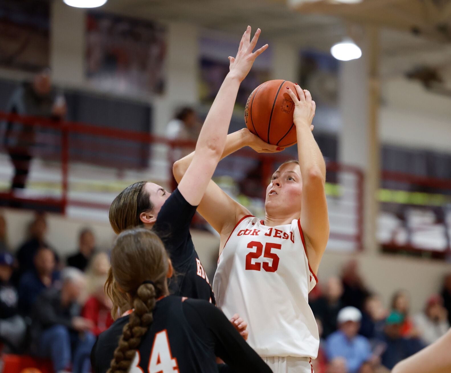 Visitation Christmas Tournament, first round: Edwardsville v. Cor Jesu